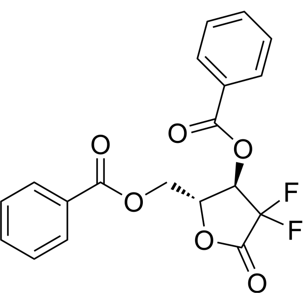 2-Deoxy-2,2-difluoro-D-erythro-pentonic acid γ-Lactone 3,5-dibenzoate 122111-01-7